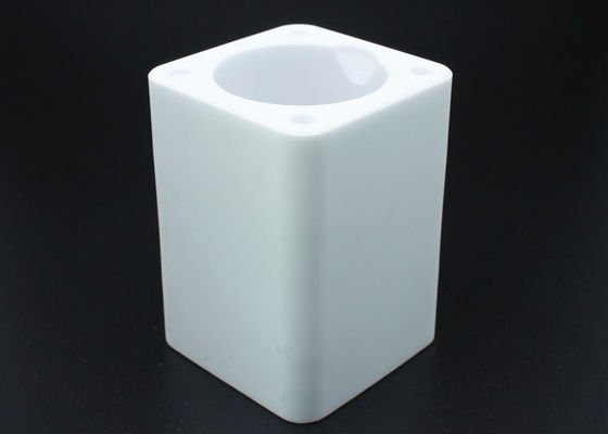 Wear Resistant Al2O3 Fuse Housing Custom Ceramic Parts