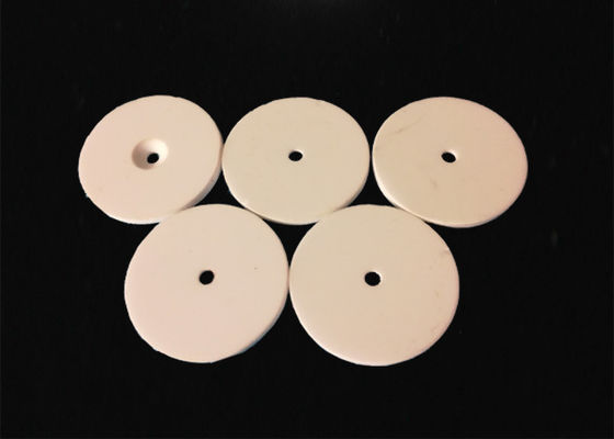 ISO45001 Dry Pressing 95% Alumina Ceramic Valve Disc